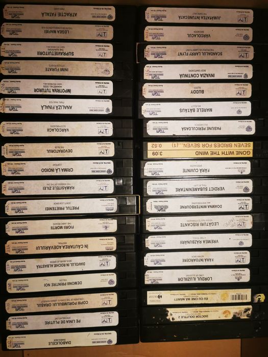 Filme VHS legendare Casete VHS