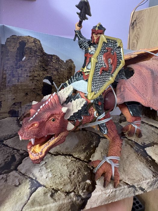 figurine Schleich Eldrador Dragon Rider 70100