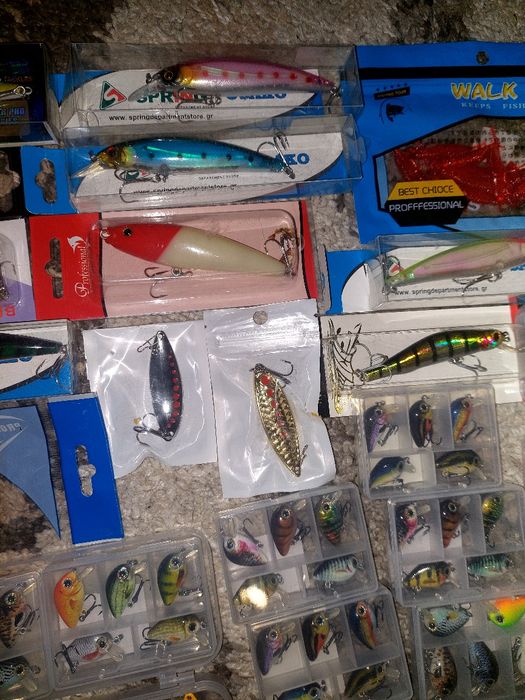 Примамки,воблер,блесни,силикон,плопер,клен,костур,щука,бяла,сом распер