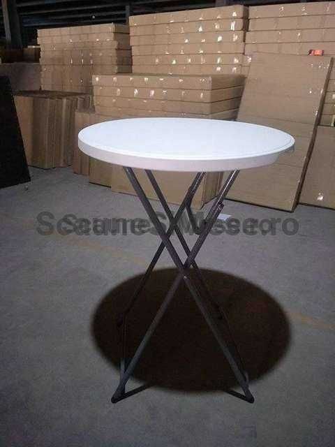 Masa Cocktail, Stand-up, pliabila, blat HDPE, nunta, evenimente