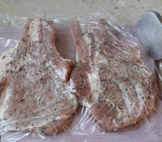 Шашлык маринованный