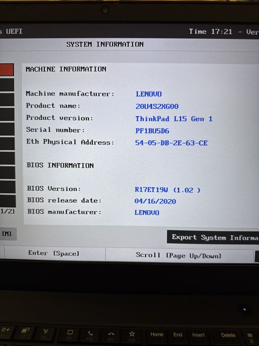 Lenovo ThinkPad L15 Gen 1