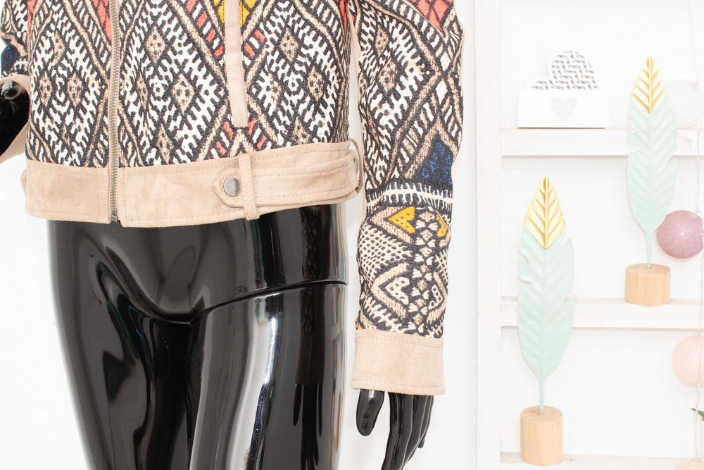 BCBG Maxazria Ziggy оригинално дамско яке пролетно асиметричен цип М