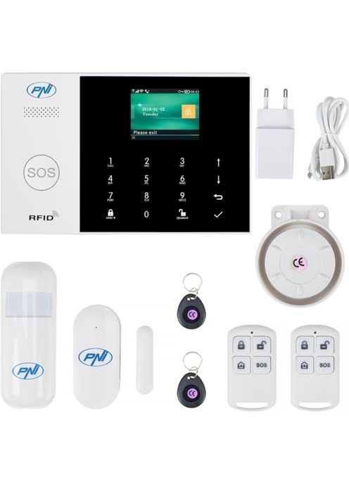Sistem de alarma wireless SafeHouse HS600 Wifi GSM 4G!