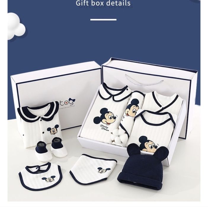 Одежда для новорожденных. Подарочный набор.