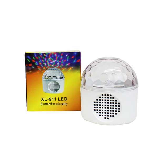 Преносима LED нощна диско лампа с Bluetooth колонка XL-911