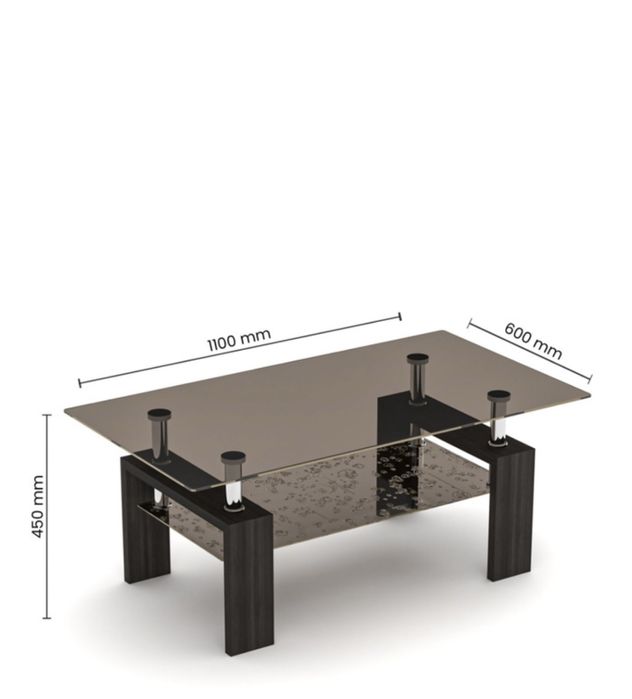 Masuta cafea din sticla TT024 dreptunghiulara