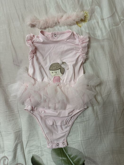 Mayoral боди с лента за глава