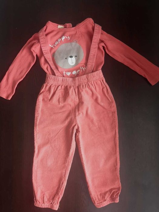 Бебешки комплект от 3 части. 2-3 години. 100 % Памук.