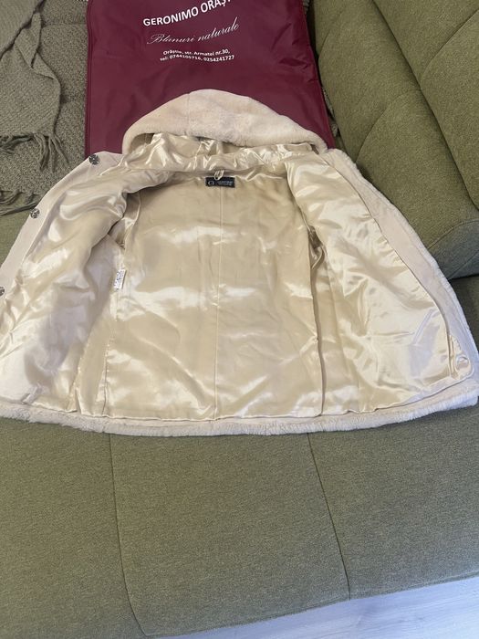 Haina dama blana naturala