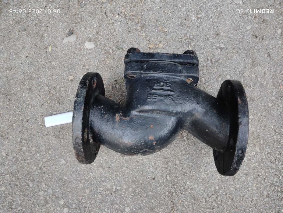 Възвратен воден клапан DN 60, чугун