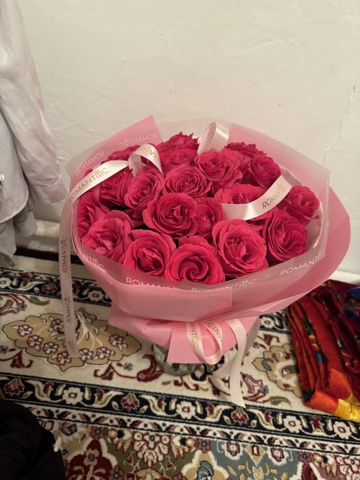 Роза от романтик 21шт