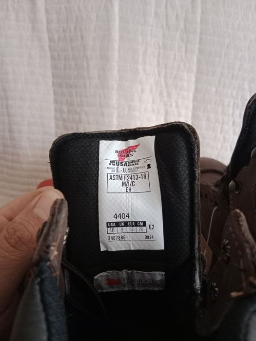 ТШО  ботинка Red  Wings