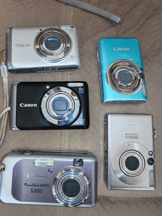 Camere foto video CANON,compacte.