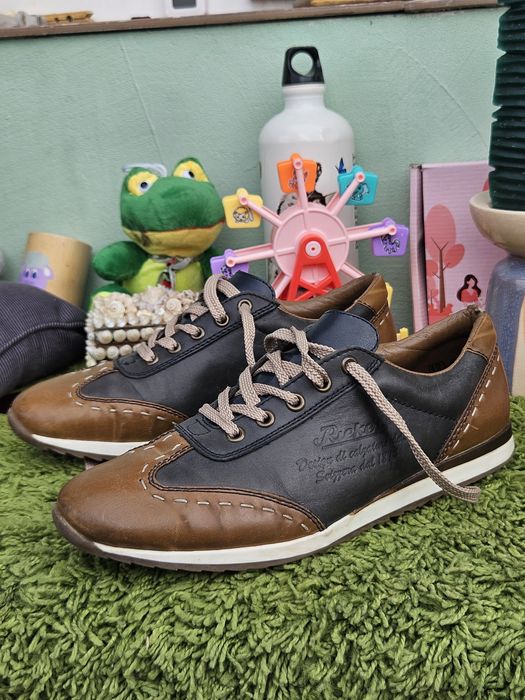 Rieker мъжки обувки от кожа N40