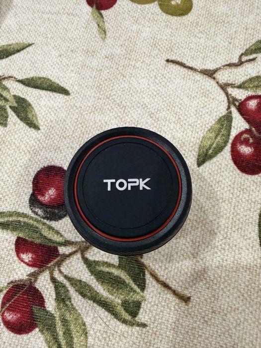 TOPK магнитна стойка за телефон – здрава, 360°, за въздуховод