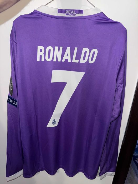 Bluza Ronaldo Real Madrid 2016/2017 mov fotbal finala champions ucl
