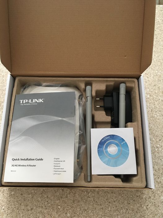 Роутер TP-LINK модель TL-MR 3420