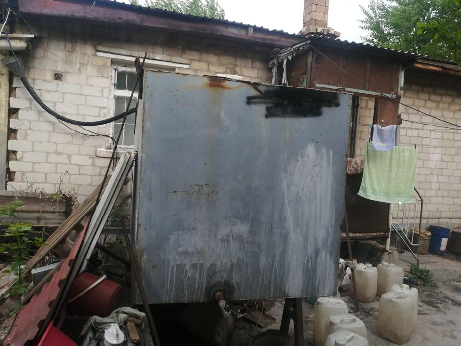 Бочка для воды железная