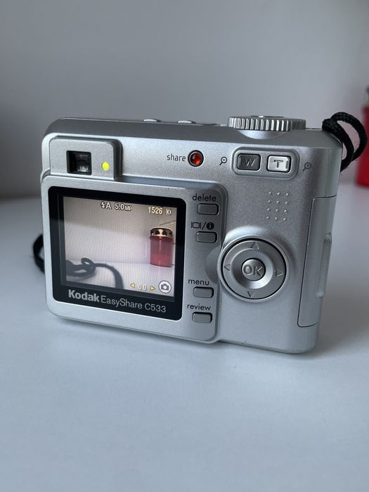 Camera Foto Digitala KODAK EasyShare C533 Silver 5.0MP  3x Optical Zoom 2GB Digital Point and Shoot Camera