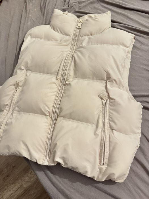 Дамски къс капитониран елек ZARA XS размер