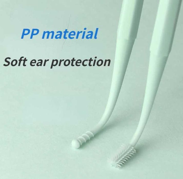 Комплект инструменти за почистване на уши меки силиконови