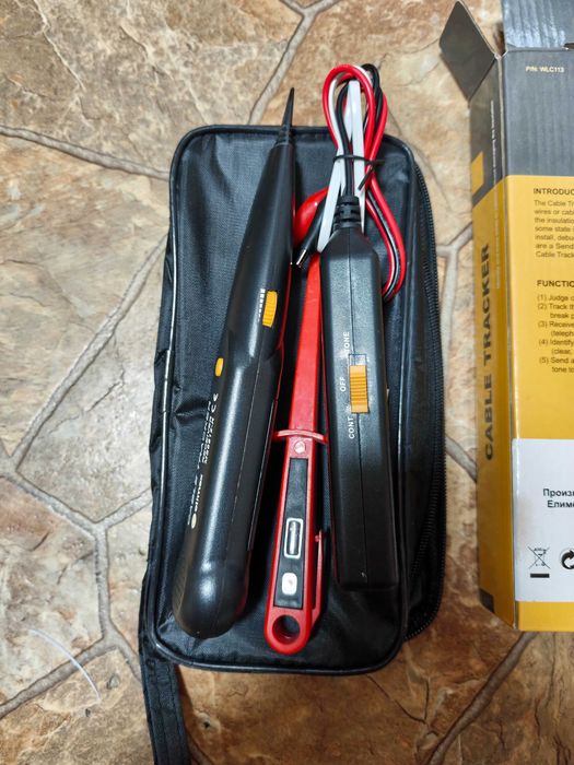 Тестер за кабели V&A, MS6812  Elimex cable tracker уред за проверка на кабели