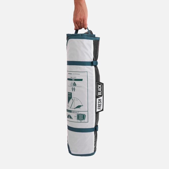 Cort de camping 2 locuri, Mh100 Fresh & - produs resigilat Decathlon