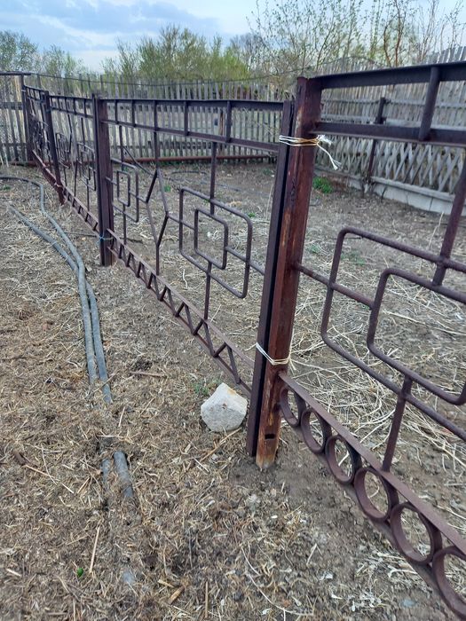 Забор металлические