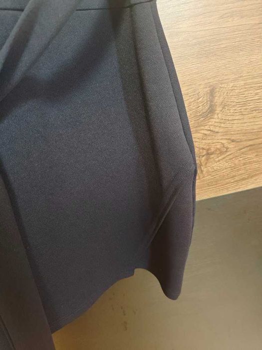 Елегантна рокля Boohoo като нова, XL, бяло и синьо