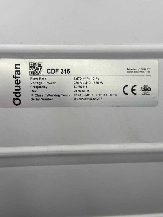 Канальный вентилятор типа ТТ Турция Гарантия - 6 месяцев