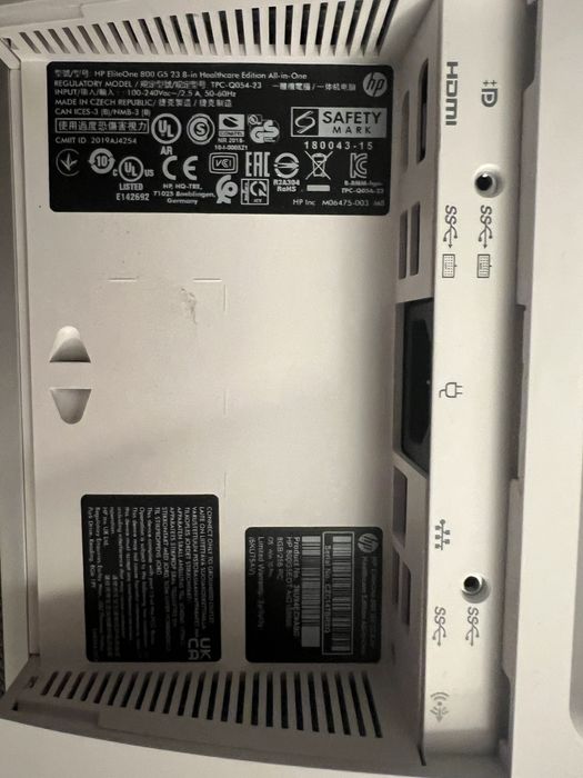 HP EliteOne 800 G5 2in1 Tablet Mode