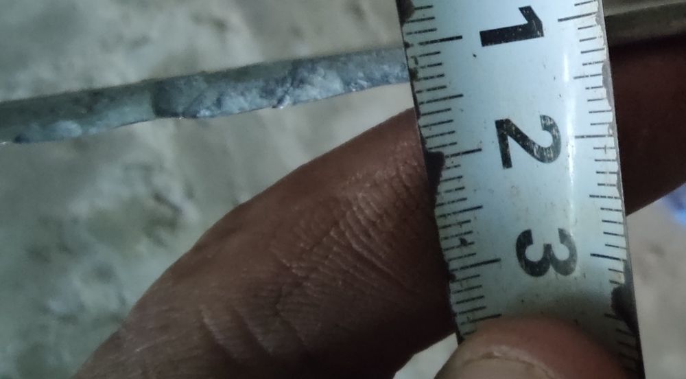 6 ta List nerjaveyka sssr oʻlchamlari 70.3x120.3 sm qalinligi 3 mm