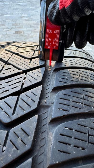 Jante Mercedes +cauciucuri iarnă Pirelli ScorpionZeroRun 235/55/R19