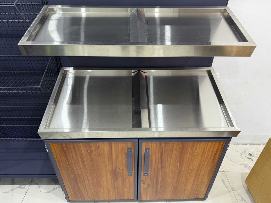 Meva-sabzavot stellajlari | Фруктово-овощные стеллажи