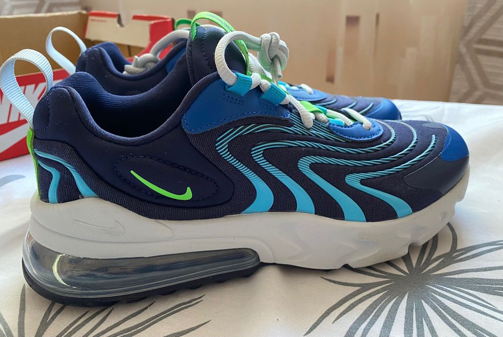 Nike - Air Max 270 React Racer Blue - Sneakers - Size: EU 38