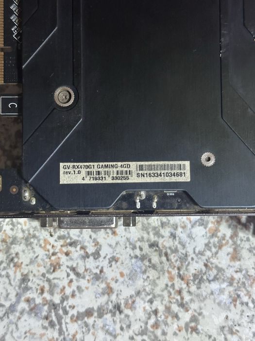 Radeon RX 470 G1 Gaming 4G Gigabyte