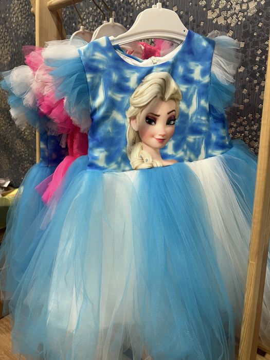 Платье барби и эльза