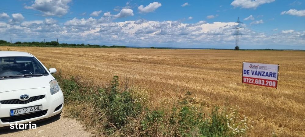 Vand 26 ha teren agricol, sat Gruiu, com Cateasca, Arges