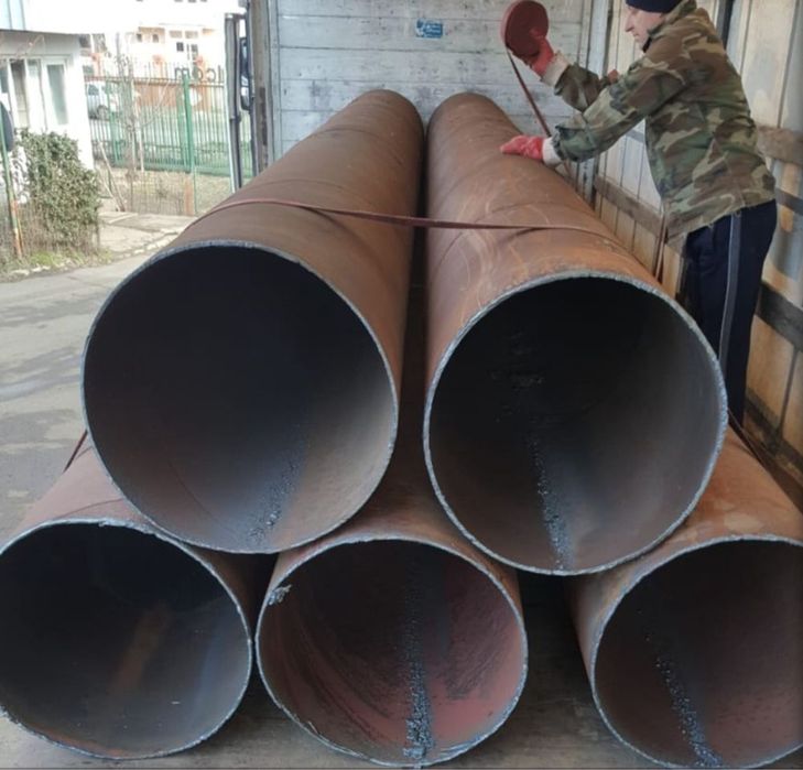 Vand teava trasa si sudata 508 pentru subtraversari sprijiniri piloni