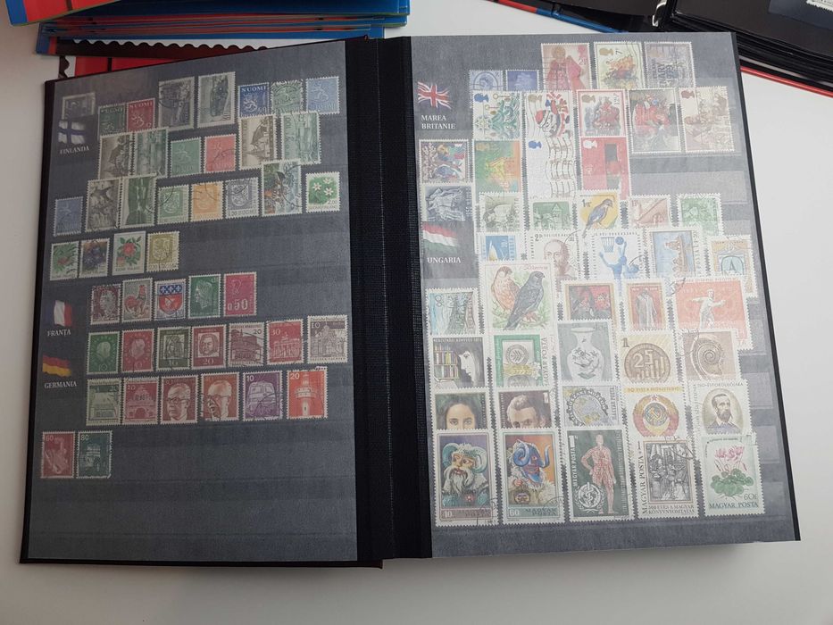 Vand colectie Timbre de pe Glob - Hachette