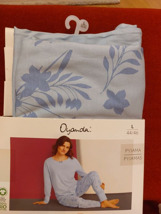 Pijama bumbac organic cu eticheta