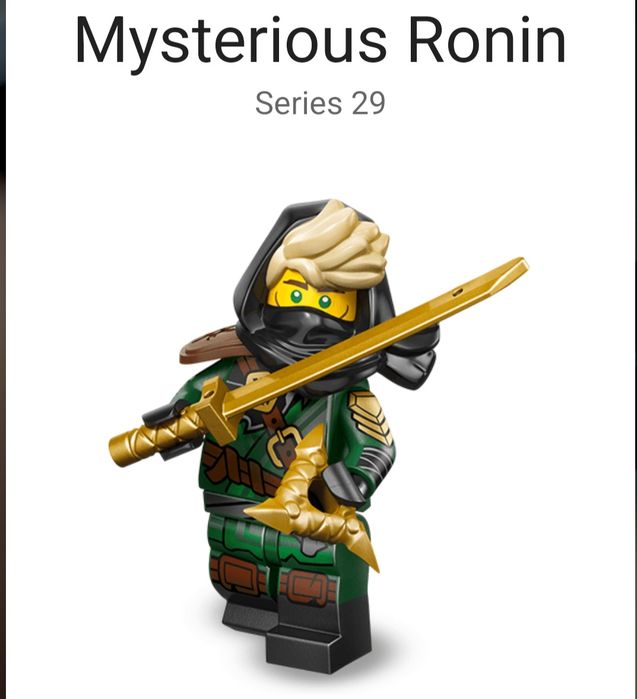 Minifigures Lego. Series 29