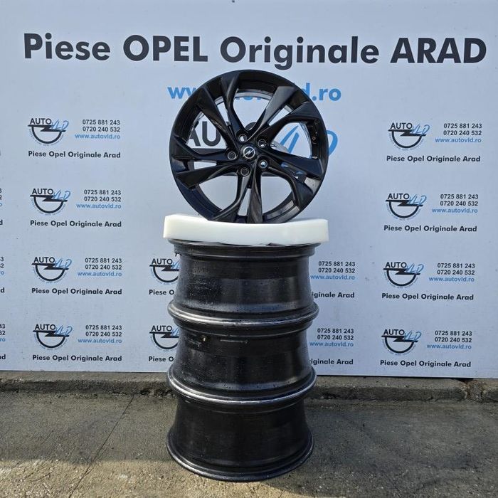 Jante aliaj 5X105 R17 negru lucios Opel Astra J Facelift
