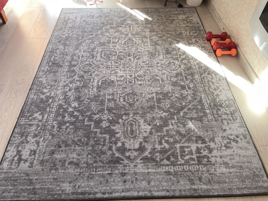 Ковер серый Ikea 230х70 в отличном состоянии