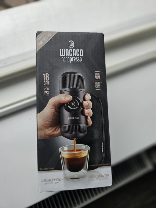 Wacaco Nanopresso - Aparat portabil de cafea macinata