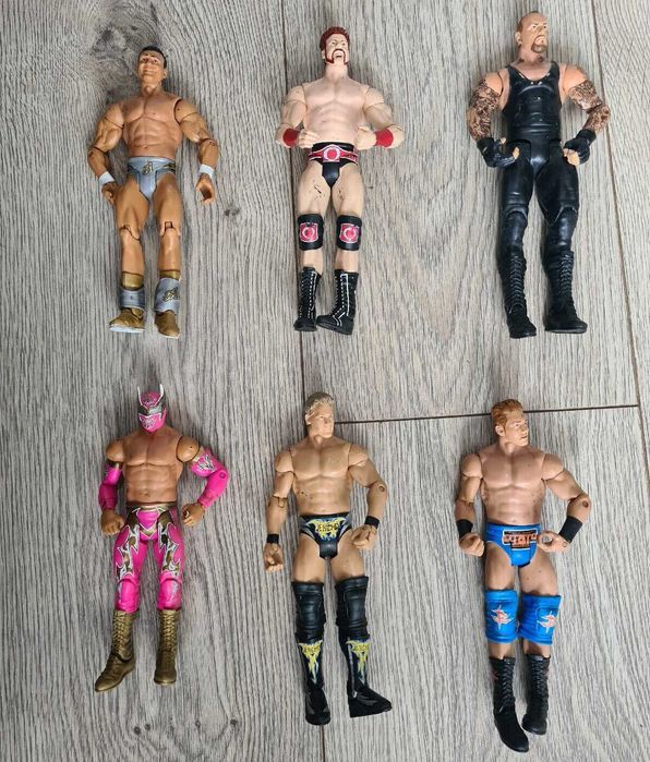 WWE екшън фигури Jakks Mattel loose играчки кечисти AEW TNA колекция