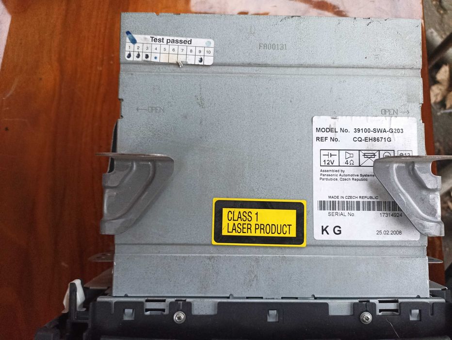 Радио CD за Хонда Црв 3 / Honda CR-V III