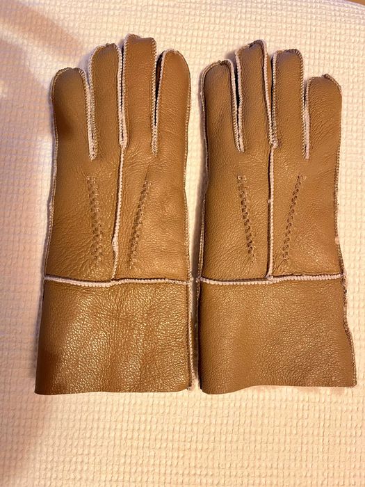 Manusi imblanite piele de miel UP2 Fashion