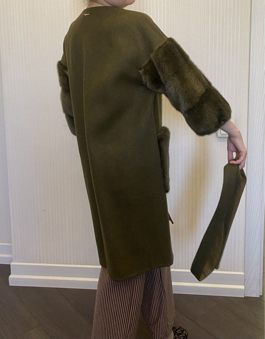Пальто из альпаки